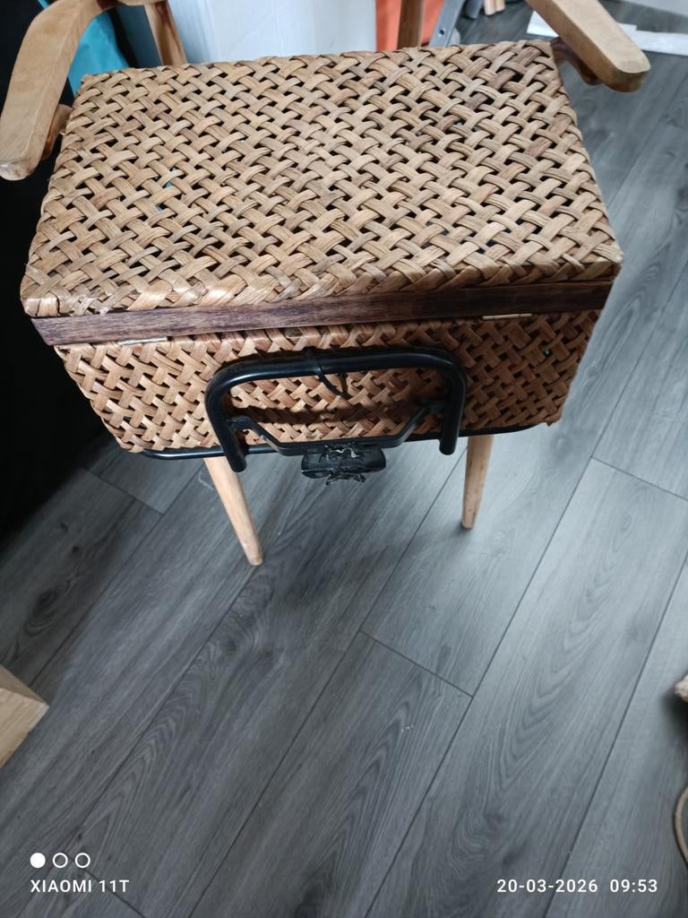 Postcode Loterij fietsrek met mand., Ophalen of Verzenden, Zo goed als nieuw