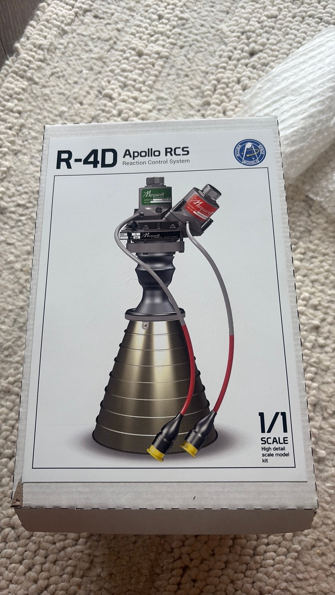 Accura space models R-4D model, Hobby en Vrije tijd, Overige merken, Nieuw, Ophalen of Verzenden, Groter dan 1:32