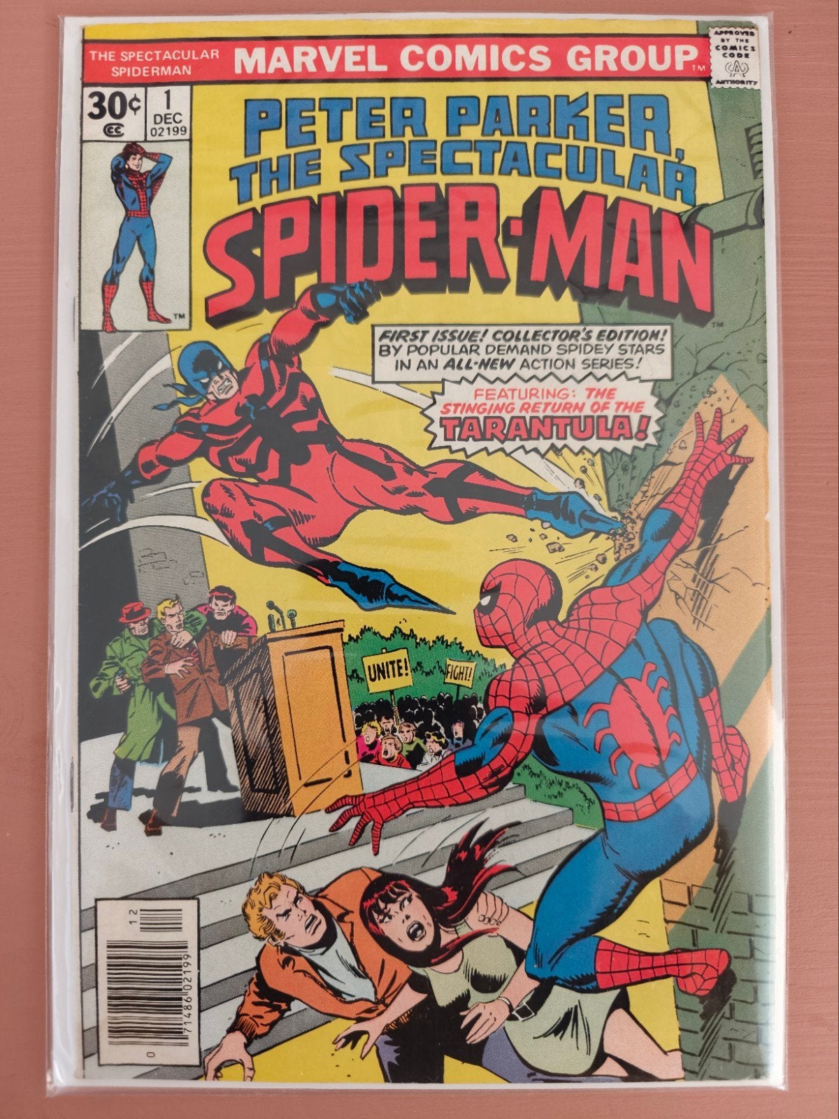 Spectacular Spider-Man #1 (1976), Boeken, Eén comic, Amerika, Marvel Comics, Ophalen of Verzenden