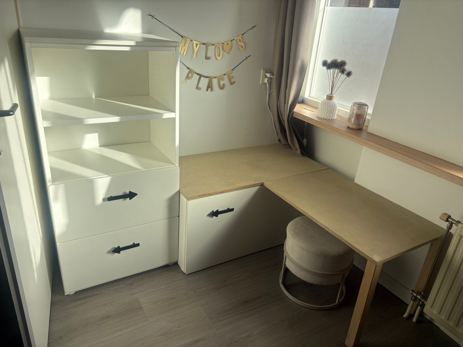 IKEA Smaståd/Platsa speelhoek met bureau en opbergruimte, Ophalen of Verzenden, Zo goed als nieuw