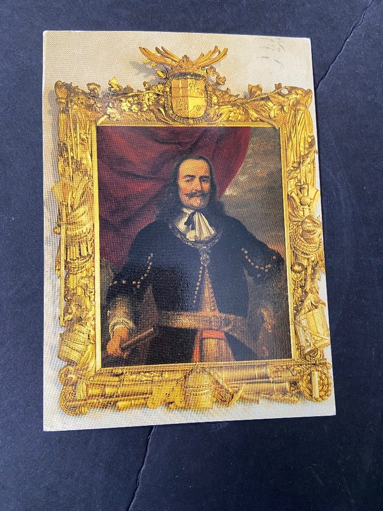 Michiel Adriaanszoon de Ruyter. Statieportret uit 1667, Ophalen of Verzenden, Voor 1920, Ongelopen, Zeeland