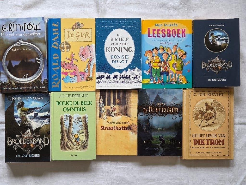 Kinderboek Dahl Tonke Dragt Flanagan Hildebrand Laan Terlouw, Boeken, Kinderboeken | Jeugd | 10 tot 12 jaar, Ophalen of Verzenden