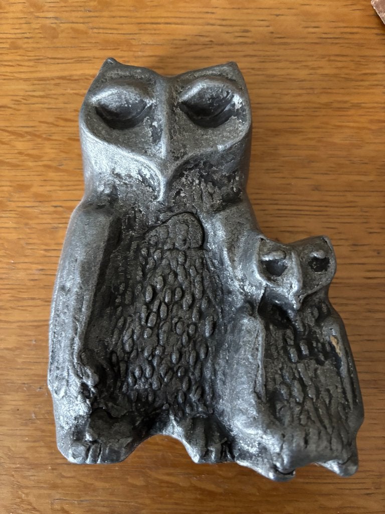 beeld Willy Ceysens (uiltje), Antiek en Kunst, Zilver, Brutalistisch, Ophalen of Verzenden, Beeld