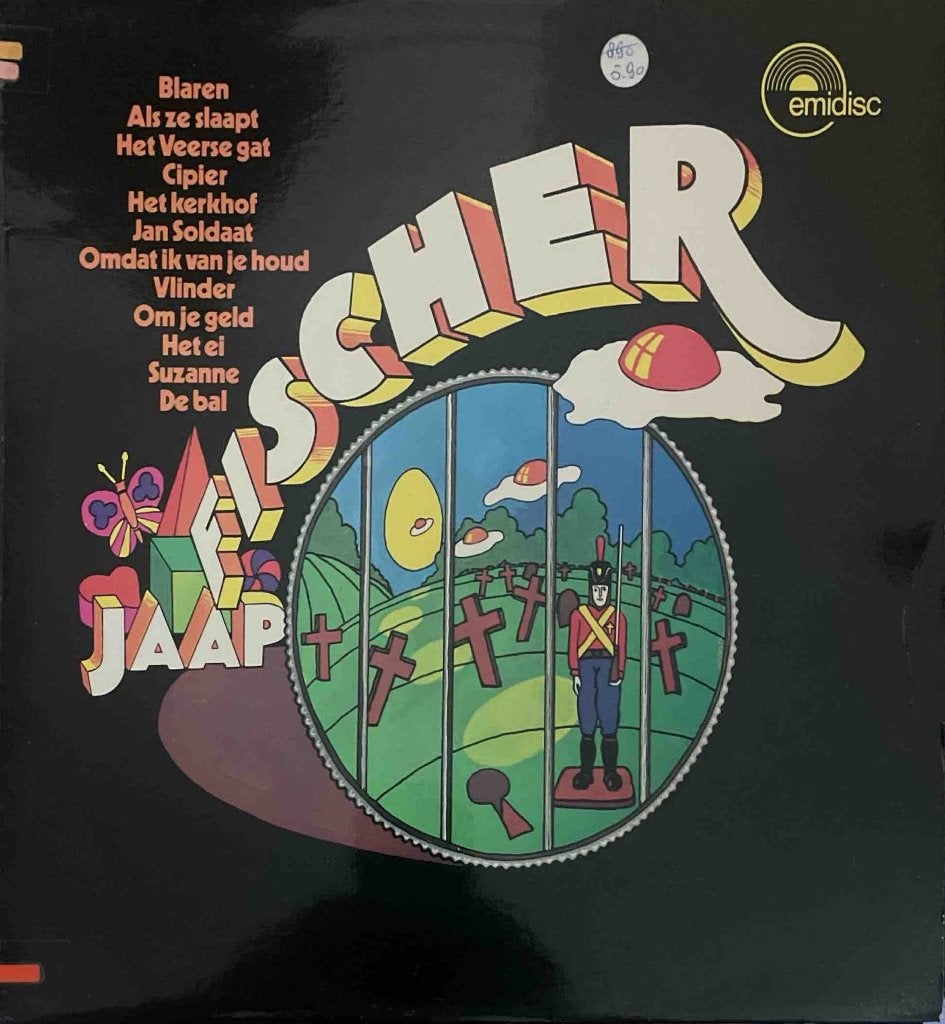 Jaap Fischer - Jaap Fischer, LP, Ophalen of Verzenden, Zo goed als nieuw, Levenslied of Smartlap