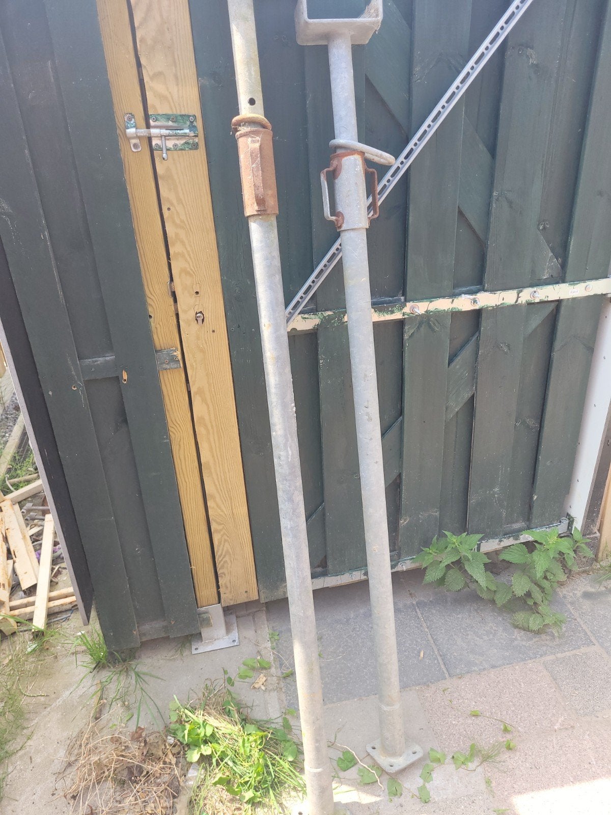 Verstelbare bouwstempels (2 stuks), Doe-het-zelf en Verbouw, Ophalen