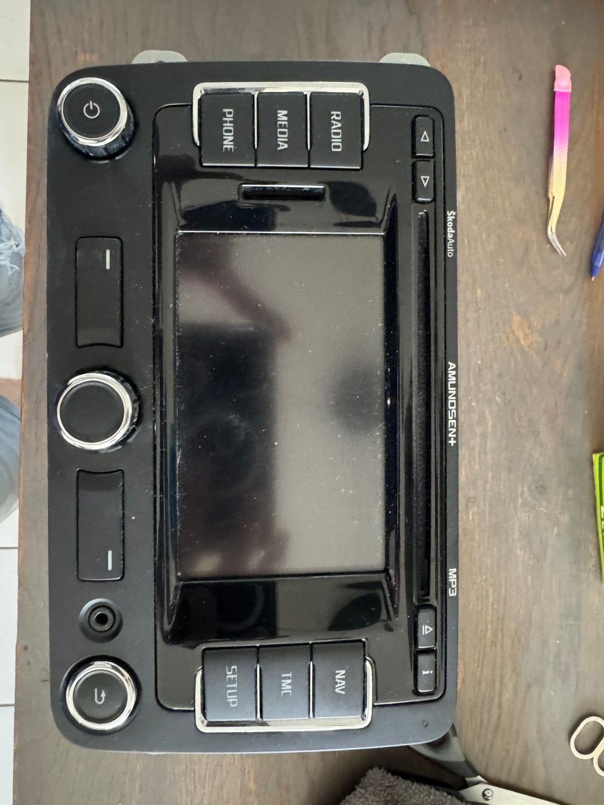 Skoda Fabia auto radio, Ophalen of Verzenden, Zo goed als nieuw