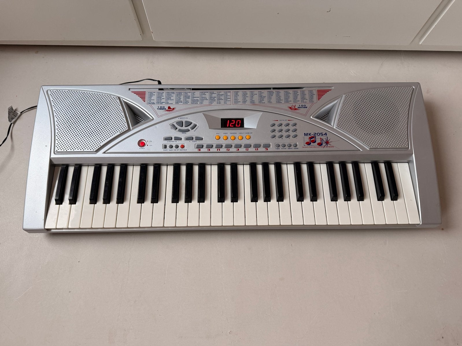 MK-2054 Elektronisch Keyboard - Zo goed als nieuw, Ophalen of Verzenden, Zo goed als nieuw, Overige aantallen, Overige merken