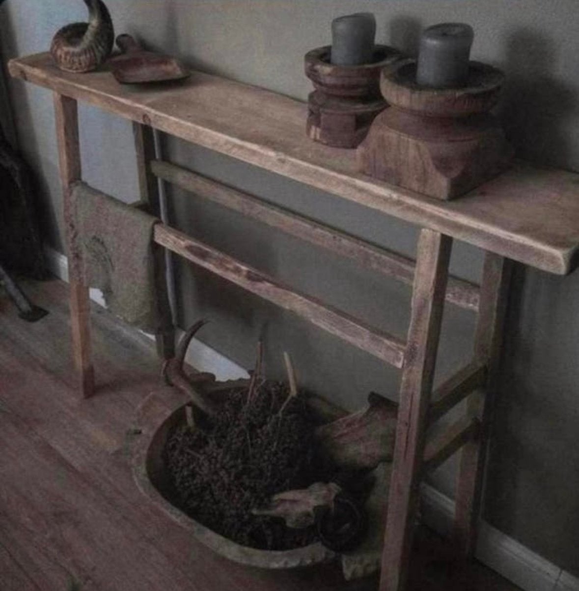 ~Stoer Sober Landelijk Houten Sidetable/Wandtafel~, Ophalen of Verzenden, Nieuw