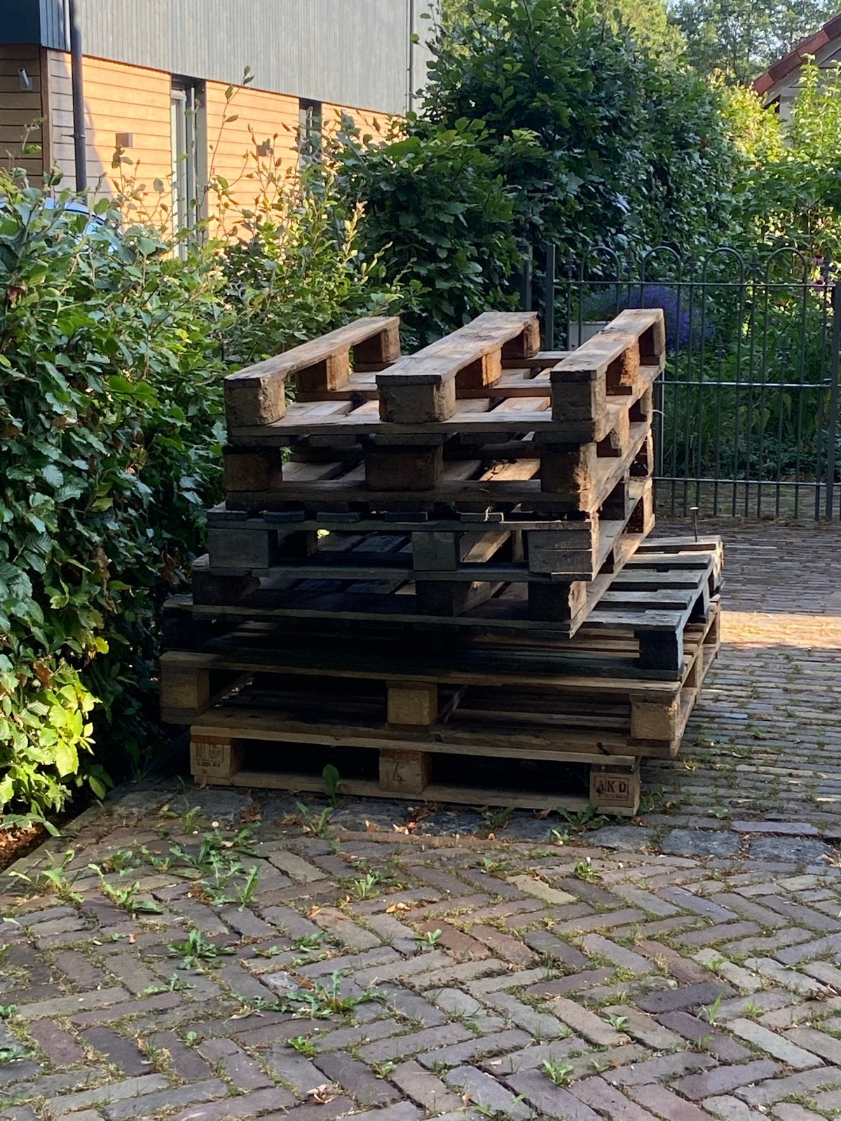7 gratis pallets - Ideaal voor projecten of brandhout, Ophalen, Gebruikt