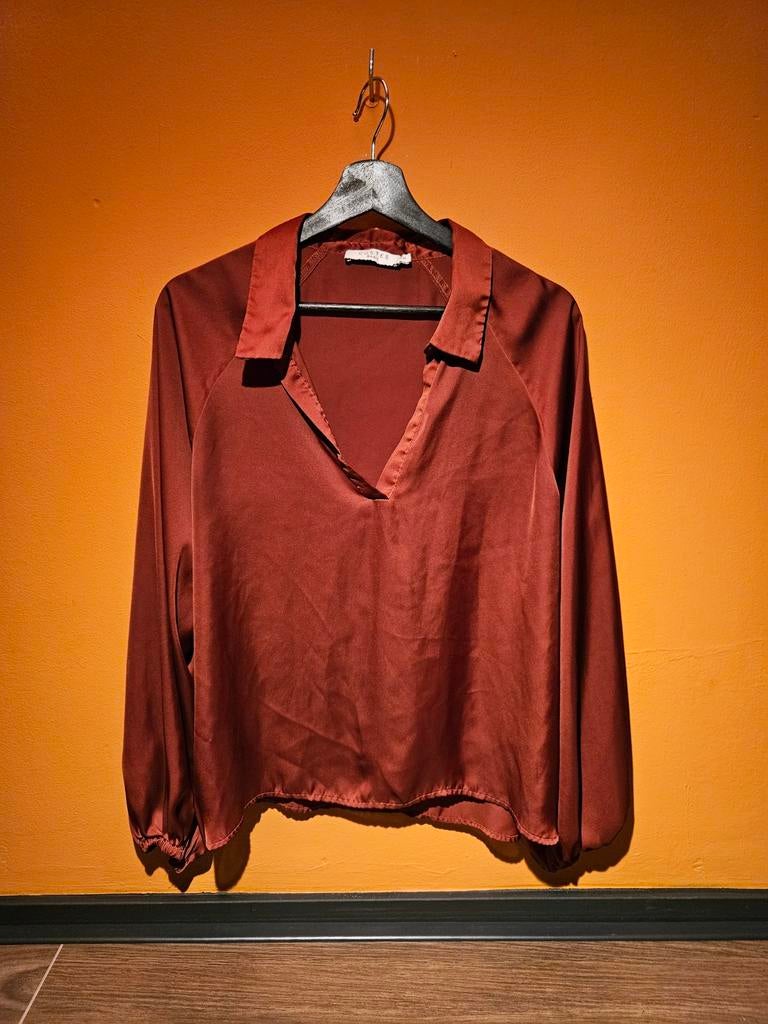 Costes Basic M, zacht shirt. Bordeauxrood, Maat 38/40 (M), Ophalen of Verzenden, Costes, Gedragen