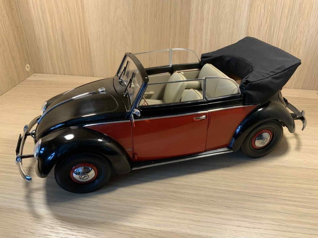 Sunstar Kever cabrio 1949 - schaal 1:12, Ophalen of Verzenden, Zo goed als nieuw, 1:9 t/m 1:12, Auto
