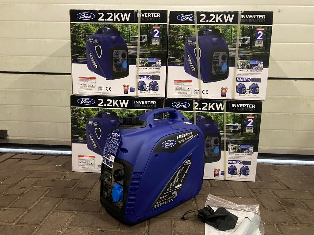 Ford FG2950IS inverter generator, Ophalen of Verzenden, Zo goed als nieuw