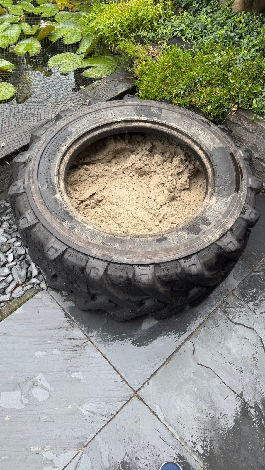 Alliance MPT 405/70-24 tractorband, Ophalen, Gebruikt