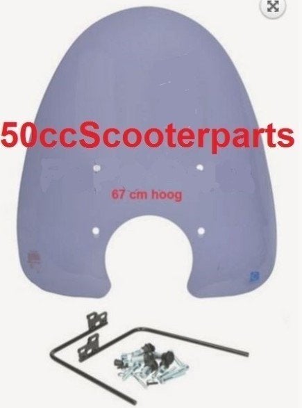 Windscherm Hoog incl Bev Smoke Agm Bella Fosti Retro 78599, Ophalen of Verzenden