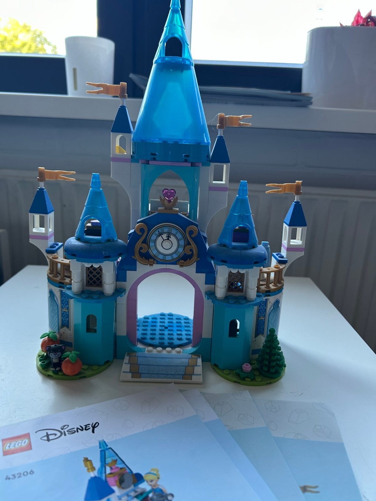 Lego Disney Assepoester en Prins Charming Kasteel 43206, Gebruikt, Lego, Ophalen of Verzenden, Disney