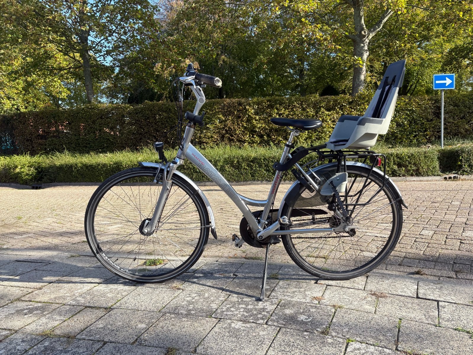 Batavus Weekend Damesfiets evt. met kinderzitje, Ophalen, Velgrem, Versnellingen, Batavus