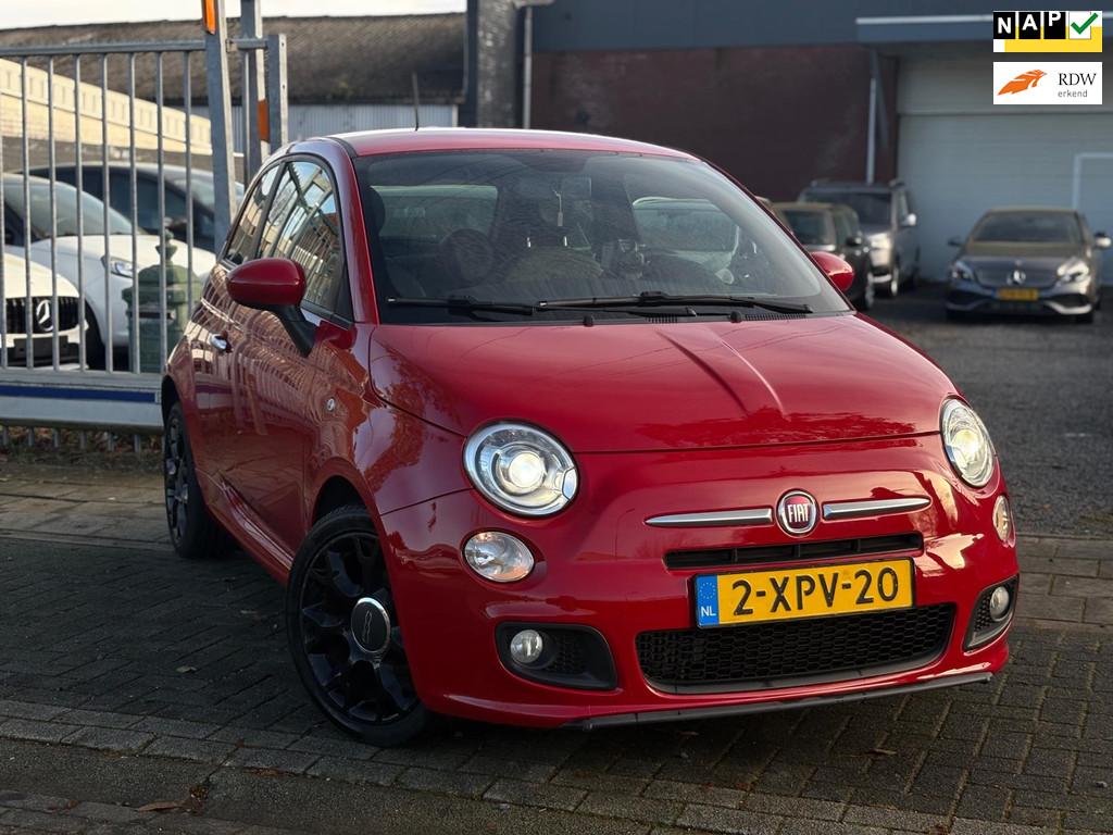 Fiat 500 0.9 TwinAir Turbo 500S | Xenon | Virtual Cockpit |, Auto's, Fiat, Voorwielaandrijving, Gebruikt, Parkeersensor, Leder en Stof