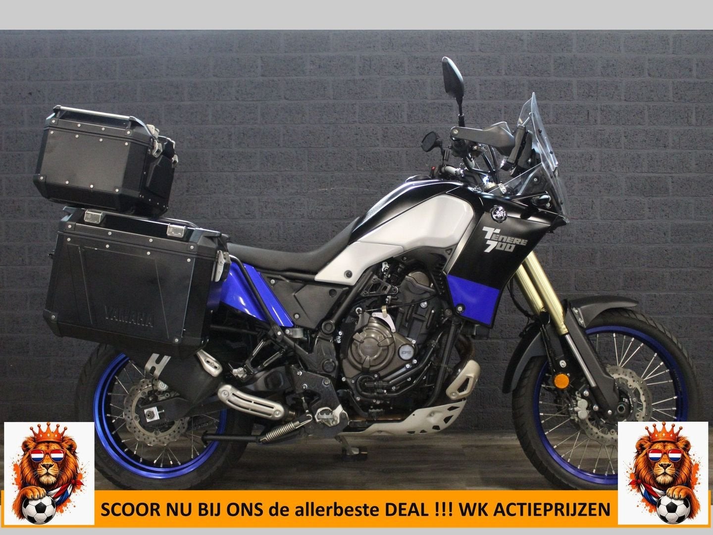 YAMAHA TENERE 700 GT Uitvoering (bj 2021) 21,029 km, 2 cilinders, Bedrijf, Onbekend, Overig