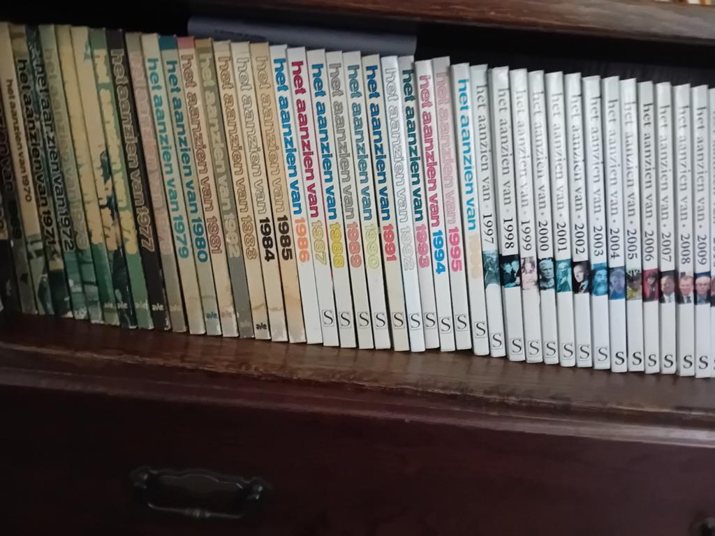 Het aanzien van, Boeken, Ophalen