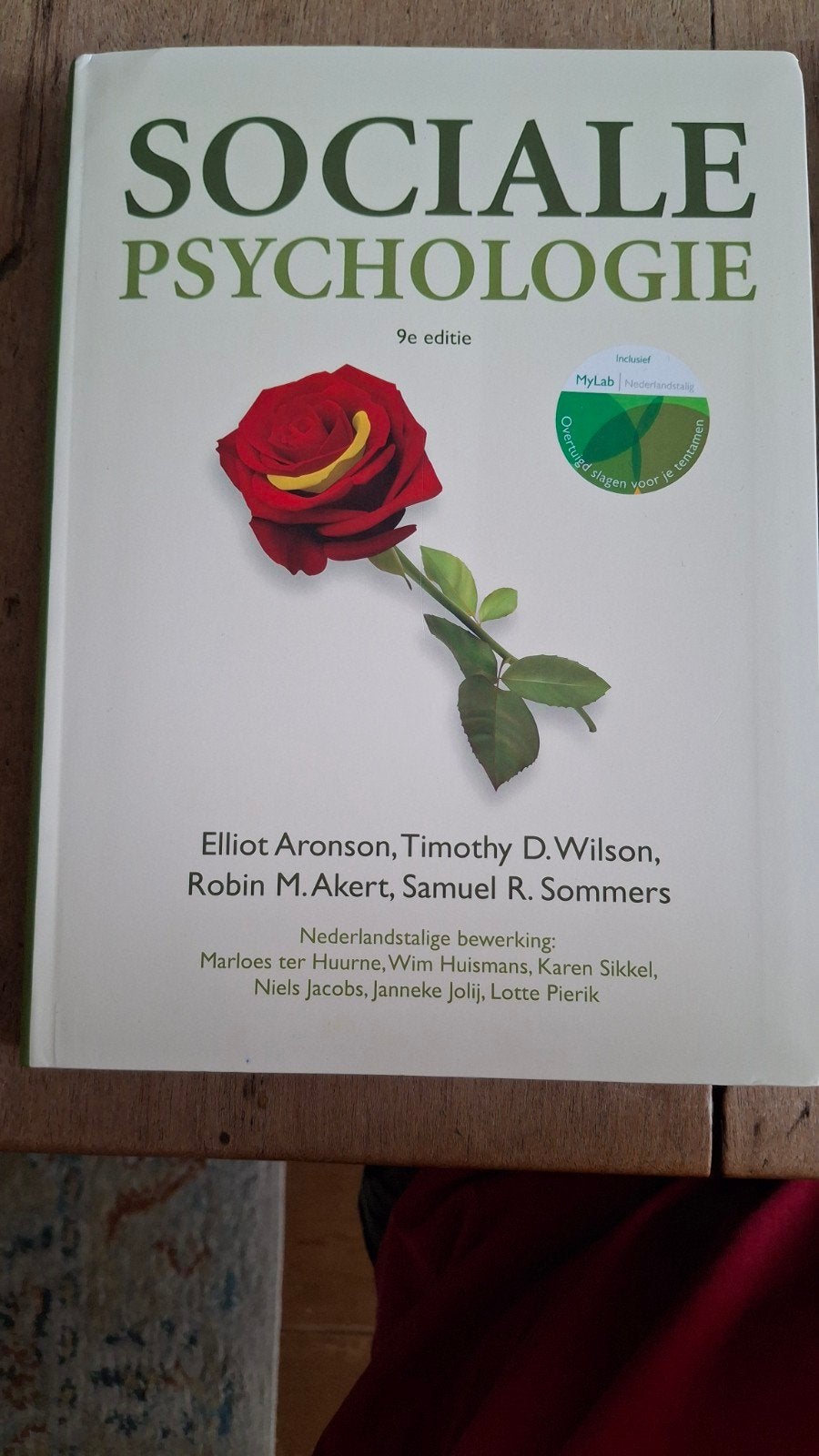 Sociale Psychologie - Aronson, Wilson, Akert, Ophalen of Verzenden, Zo goed als nieuw, Sociale psychologie, Aronson, Wilson, Akert, Sommers