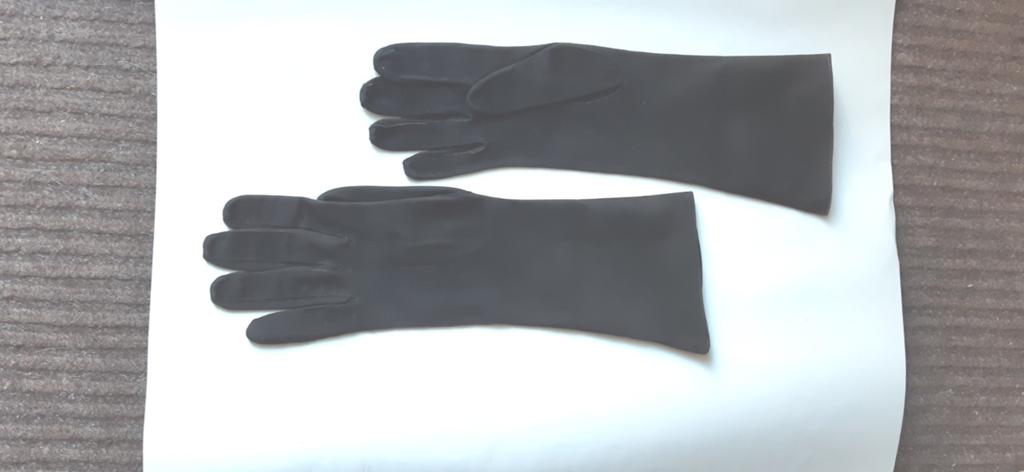 Antieke lange leren handschoenen mt 6,5 nieuw bruin, Kleding | Dames, Mutsen, Sjaals en Handschoenen, Ophalen of Verzenden, Nieuw