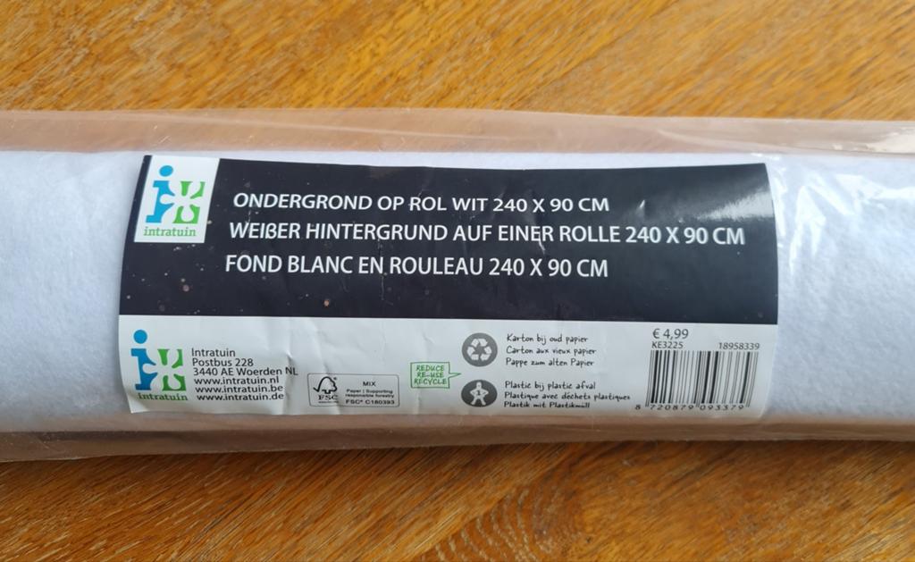 Intratuin Ondergrond op Rol wit, Diversen, Ophalen of Verzenden, Nieuw