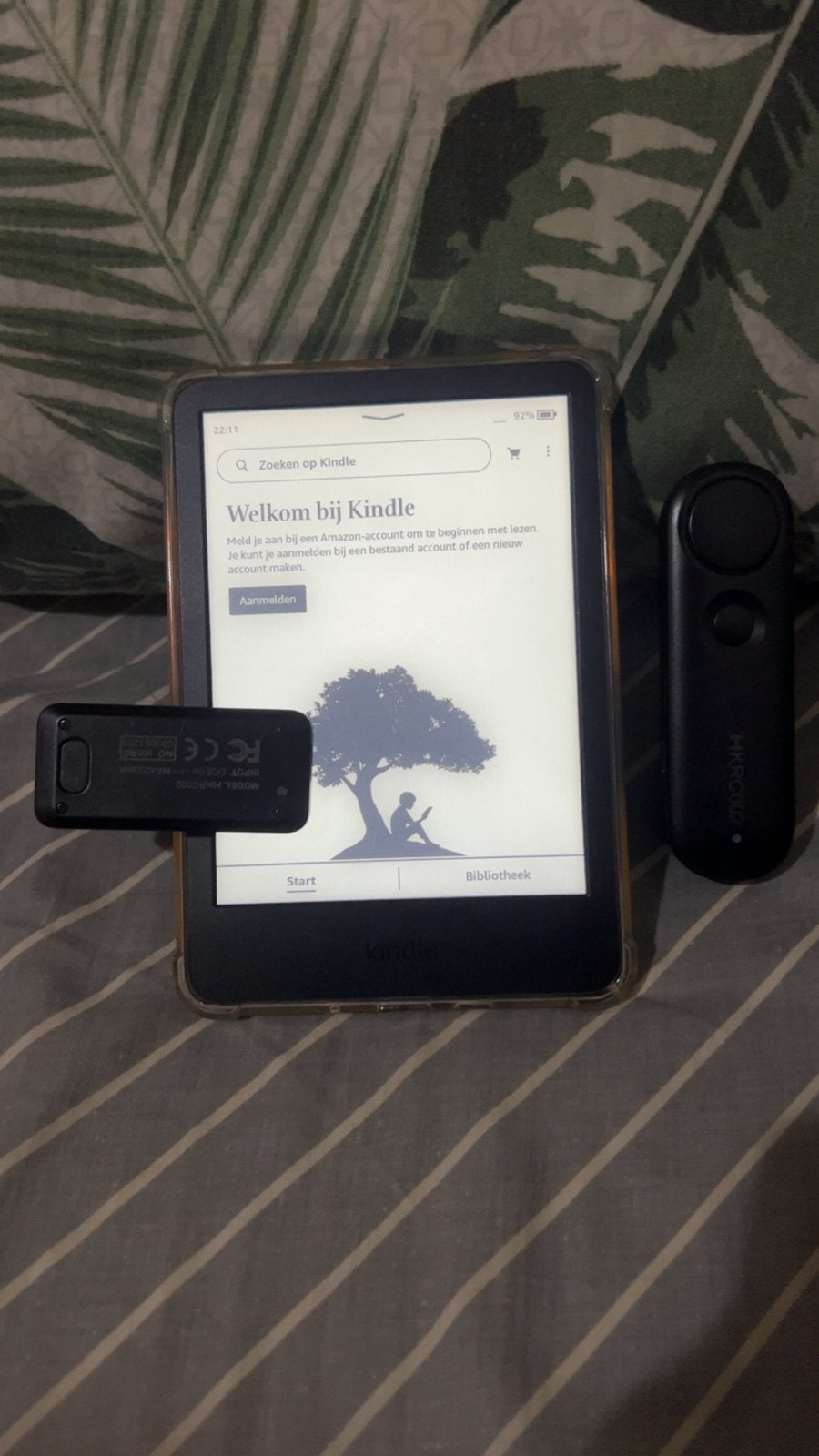 Amazon Kindle E-reader met accessoires, Computers en Software, 8 GB, Ophalen of Verzenden, Zo goed als nieuw, Touchscreen