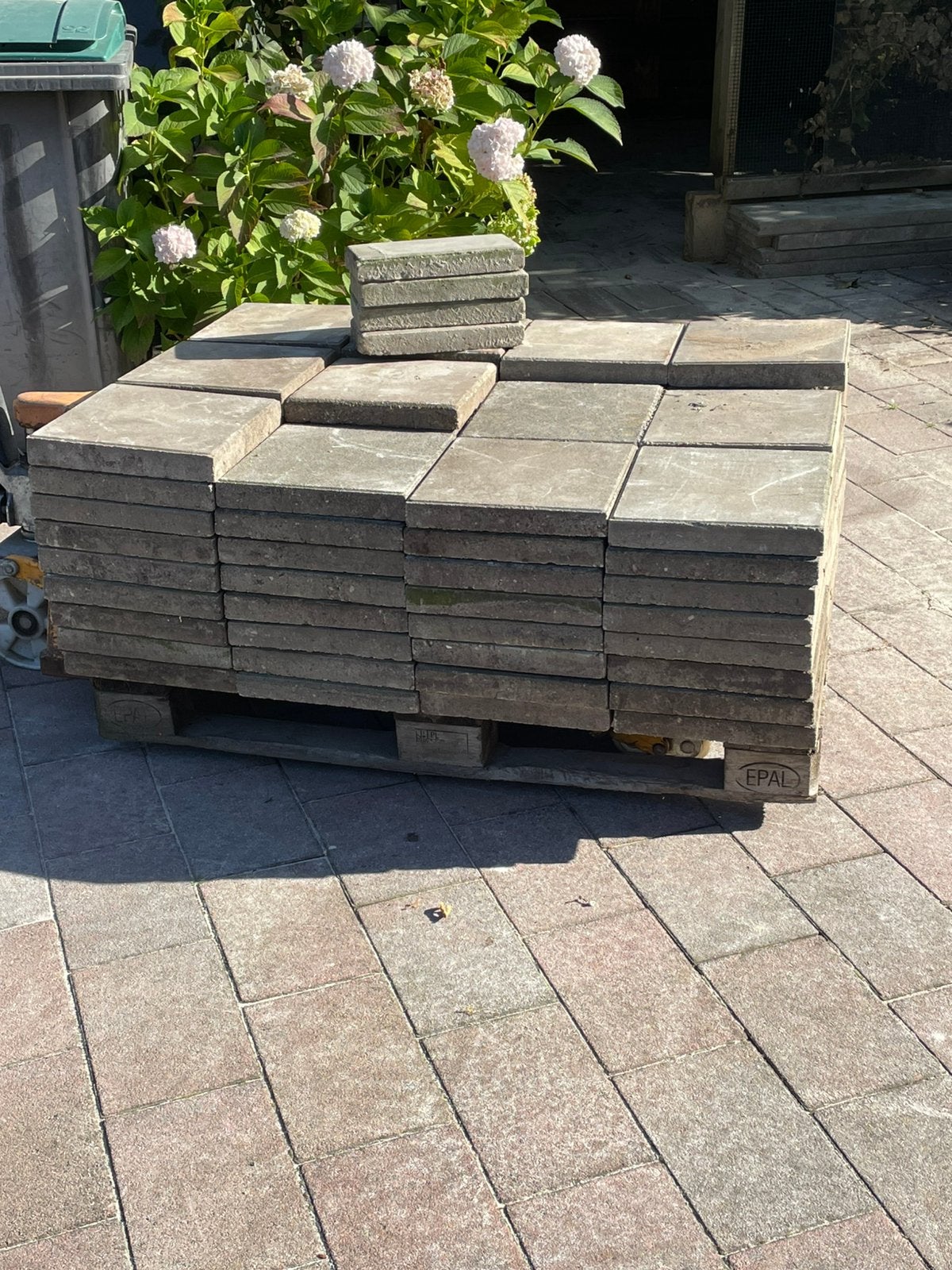 Stoeptegels 30x30, Ophalen, Gebruikt
