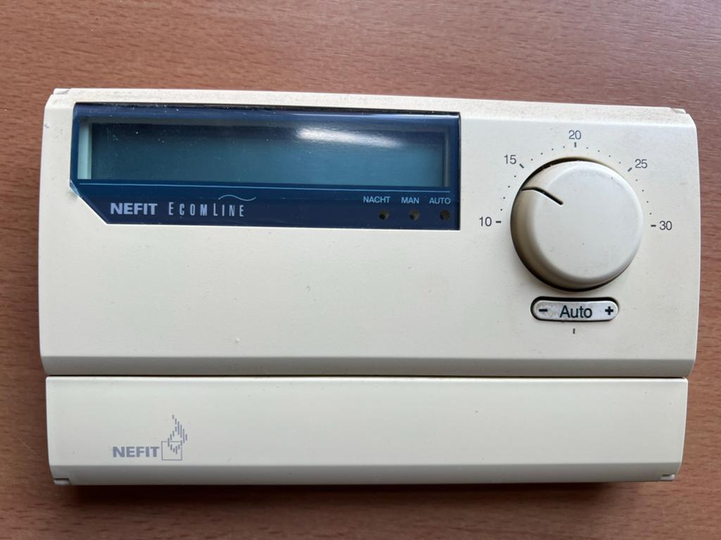 Nefit Ecomline thermostaat, Ophalen, Gebruikt