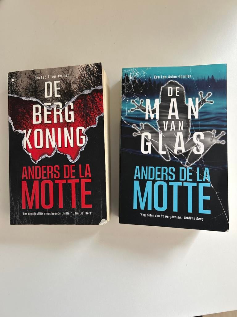 De Bergkoning & De Man van Glas (thrillers), Boeken, Ophalen of Verzenden, Gelezen, Scandinavië