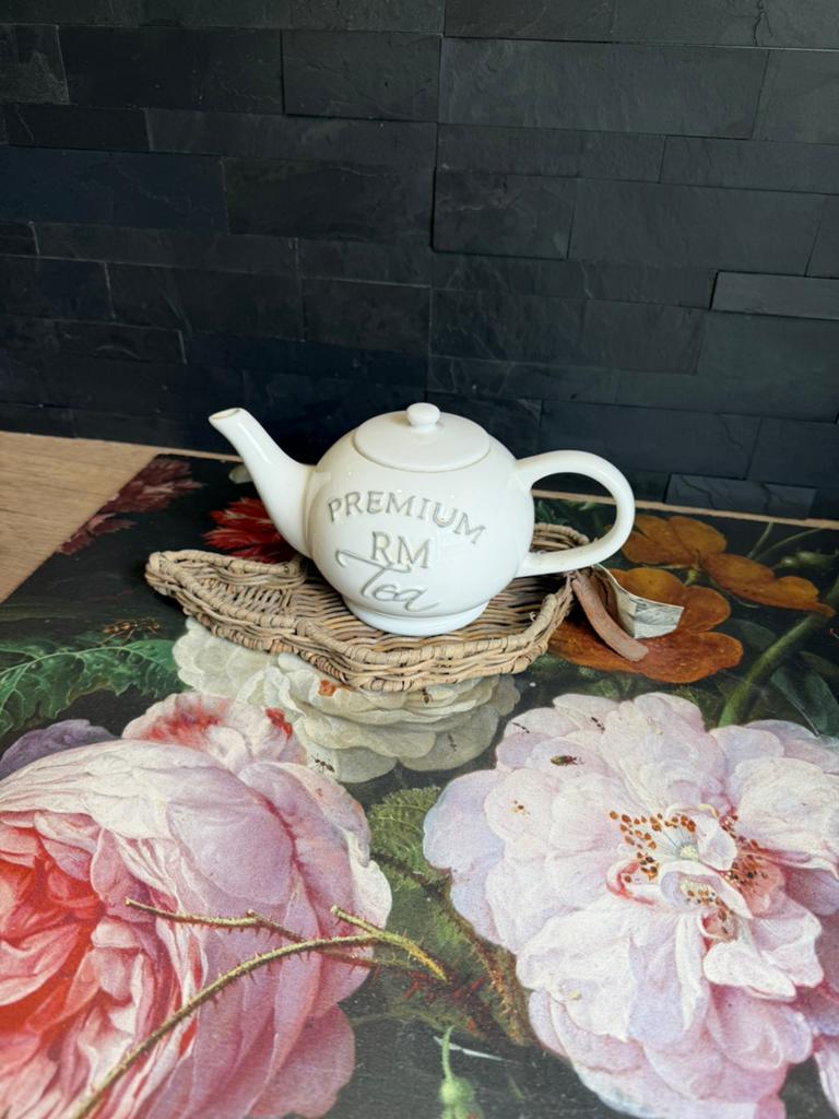 Riviera Maison Theepot + Rattan tray, Ophalen, Nieuw