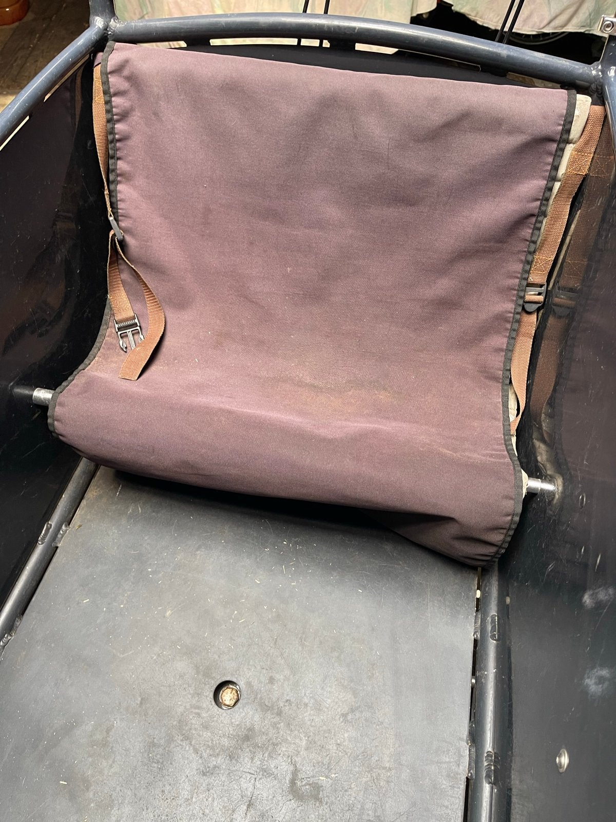 Johnny Loco bakfiets kinderzitje, Ophalen, 15 t/m 36 kg, Voorzitje, Gebruikt