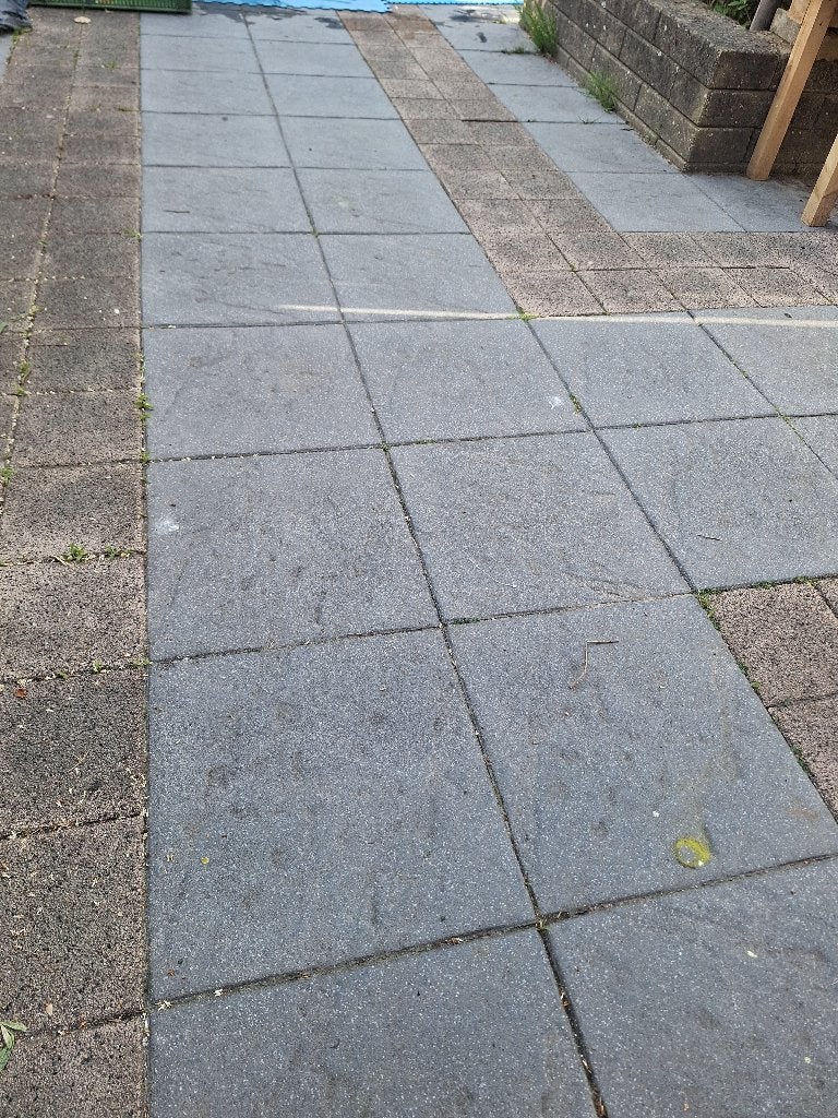 Gezocht betontegel 40x40 grijs, Ophalen, Gebruikt, Beton, Terrastegels