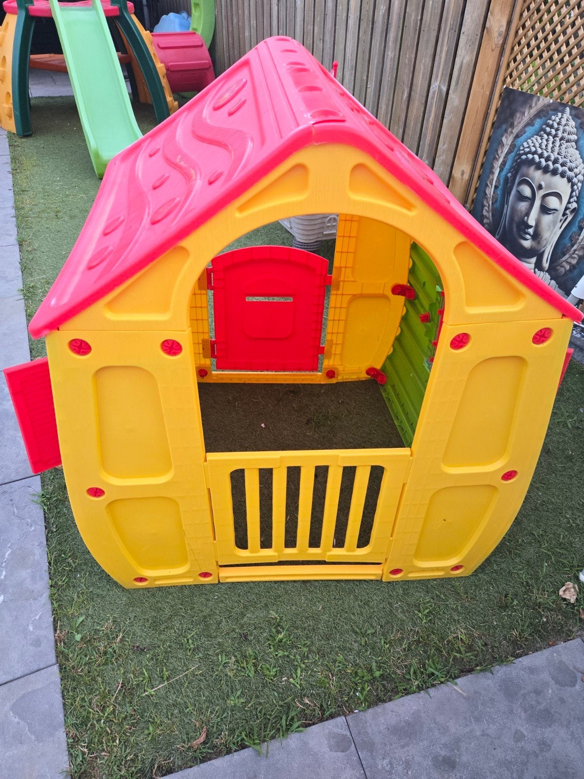 Speelhuisje, Ophalen, Gebruikt, Kunststof
