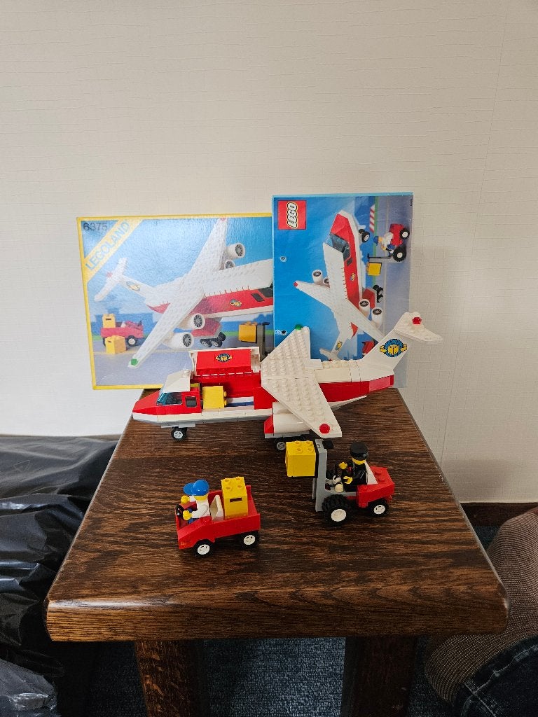 Lego vliegtuig 6375, Kinderen en Baby's, Ophalen, Gebruikt, Lego, Inclusief accessoires