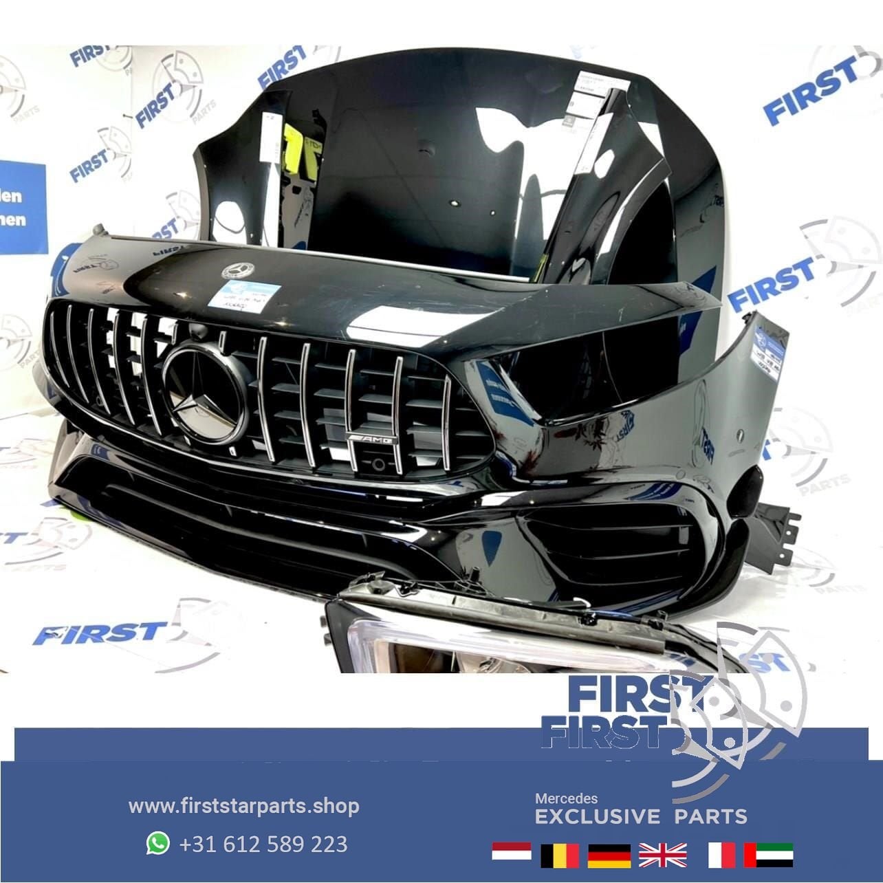 W177 V177 A45S A45 A KLASSE AMG AERO PERFORMANCE VOORKOP GT, Auto-onderdelen, Gebruikt, -, Voor, Ophalen of Verzenden
