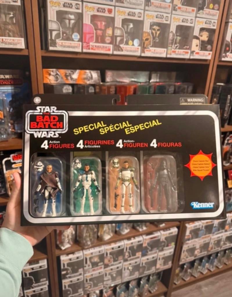 Star Wars Vintage Collection The Bad Batch 4-pack, Ophalen of Verzenden, Nieuw