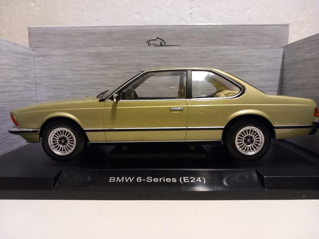BMW 6 serie coupe E24 630 CS green metallic Mcg 1:18 KRD, Hobby en Vrije tijd, Modelauto's | 1:18, Ophalen of Verzenden, Zo goed als nieuw
