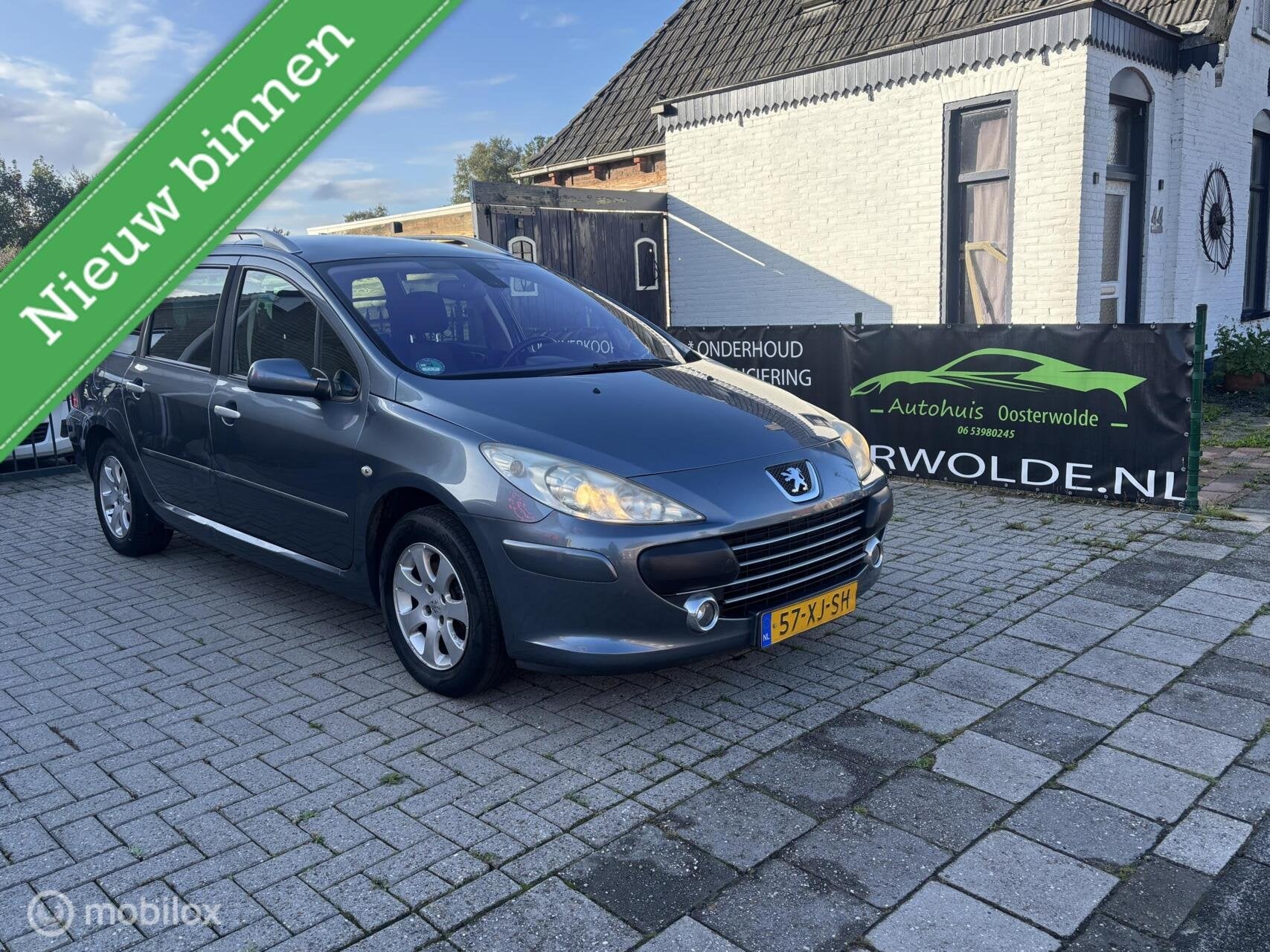 Peugeot 307 SW 1.6-16V | 7 pers | airco | cruise | nieuwe ap, Auto's, Gebruikt, 715 kg, 7 stoelen, Origineel Nederlands