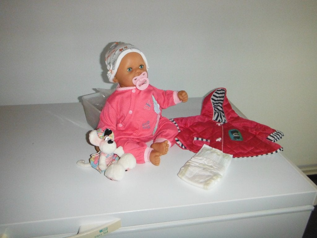 baby chou chou interactief met extra jasje en acc, Ophalen of Verzenden, Zo goed als nieuw, Babypop