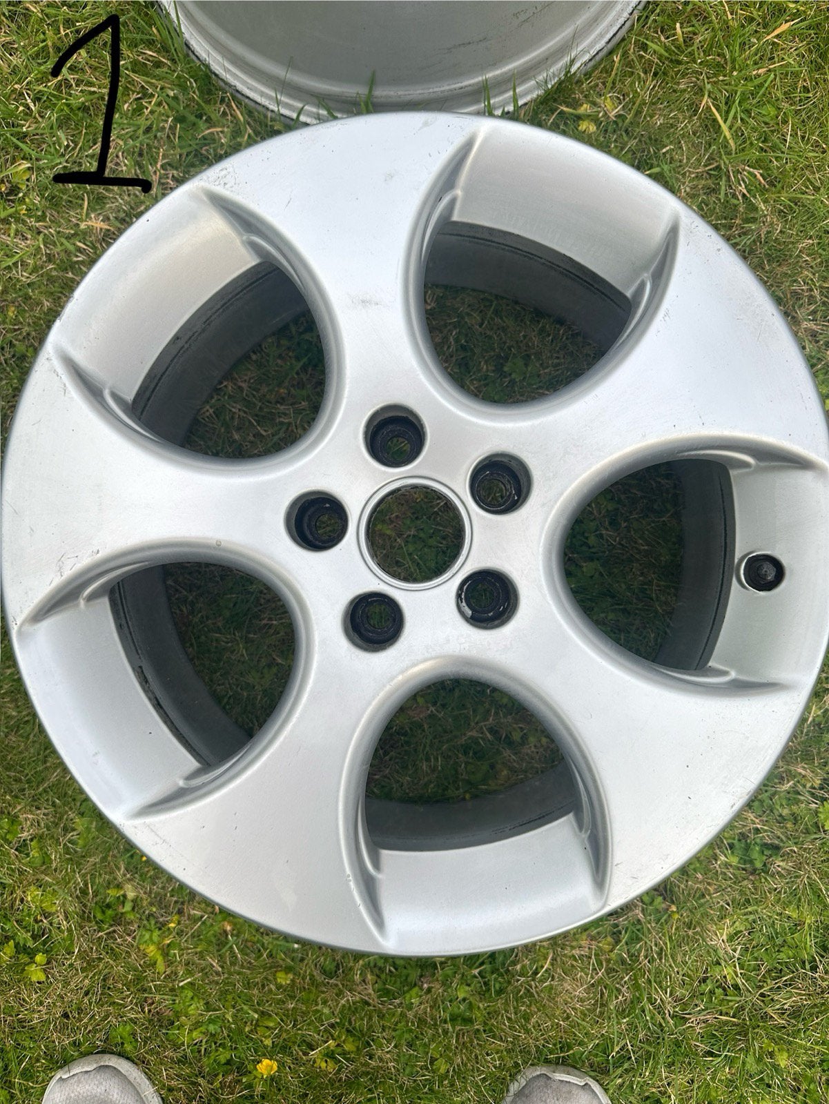 Set 4x originele Volkswagen Denver velgen, Ophalen