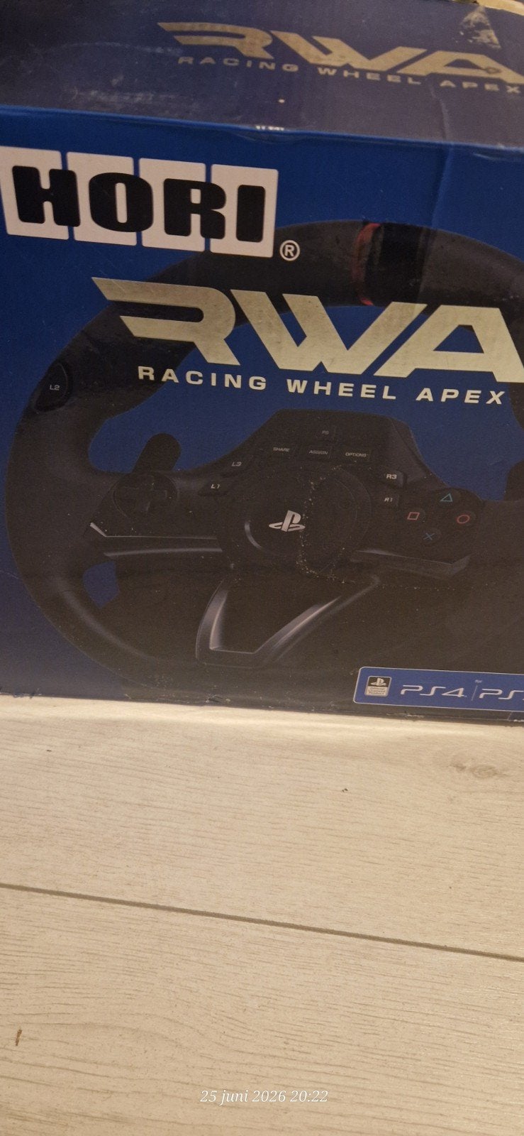 Hori RWA Racing Wheel Apex - PS4/PS3 racestuur, Spelcomputers en Games, Spelcomputers | Sony PlayStation Consoles | Accessoires