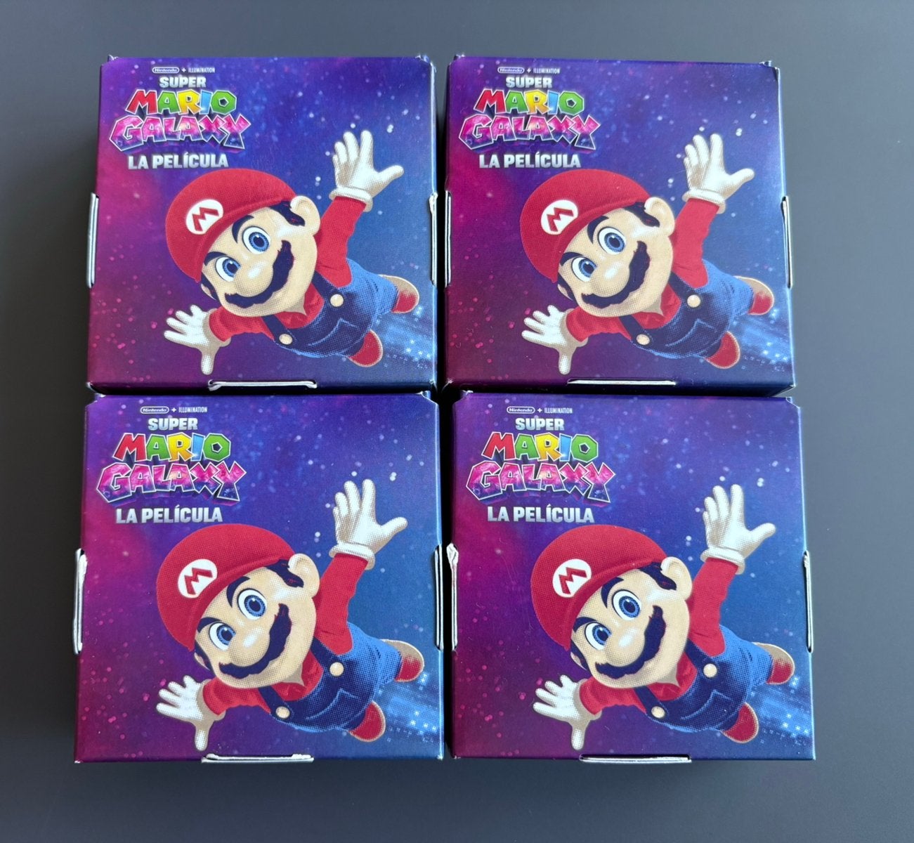 McDonald’s  Super Maria Galaxy munten 4x, Ophalen of Verzenden, Nieuw