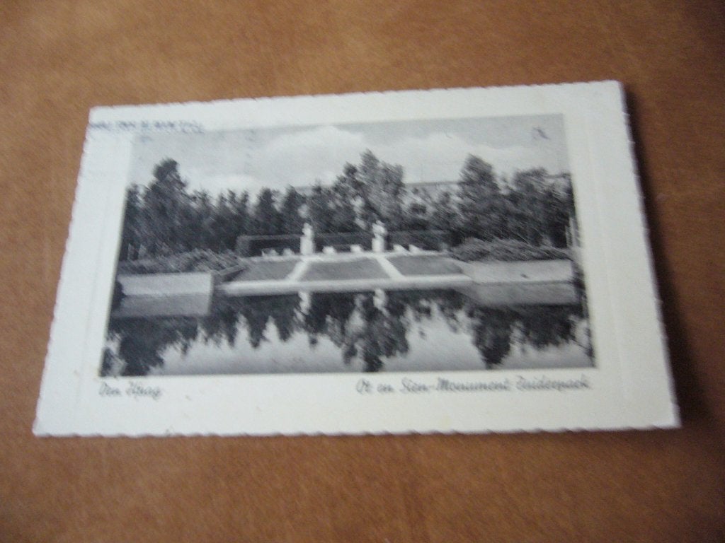 DEN HAAG  =  OT EN SIEN MONUMENT ZUIDERPARK  1942, Verzenden, 1940 tot 1960, Gelopen, Zuid-Holland