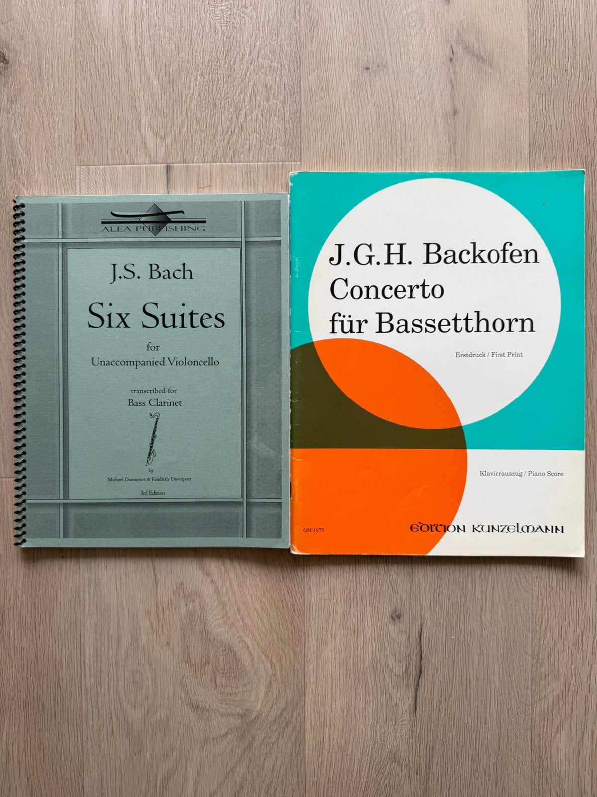 Basklarinet en bassethoorn bladmuziek, Muziek en Instrumenten, Bladmuziek, Klassiek, Les of Cursus, Ophalen of Verzenden, Zo goed als nieuw