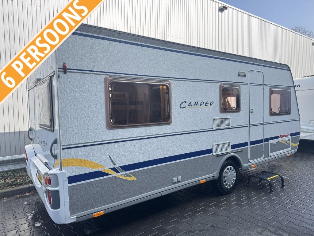 Dethleffs Camper 510 TK / 6 persoons / stapelbed / voortent, Overige typen, Rondzit, Luifel, Bedrijf