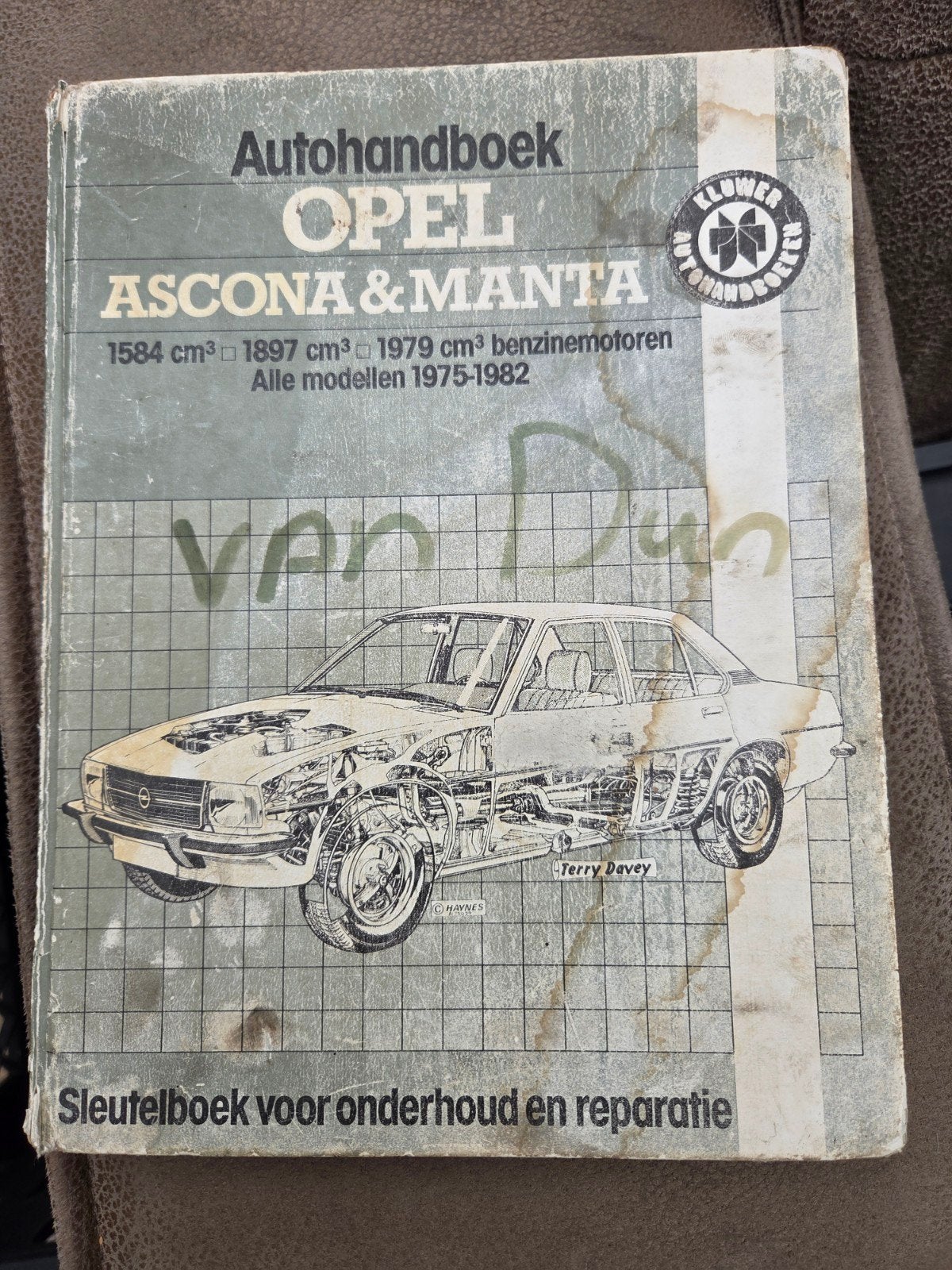 autohandboek Opel Ascona & Manta, Auto diversen, Ophalen of Verzenden