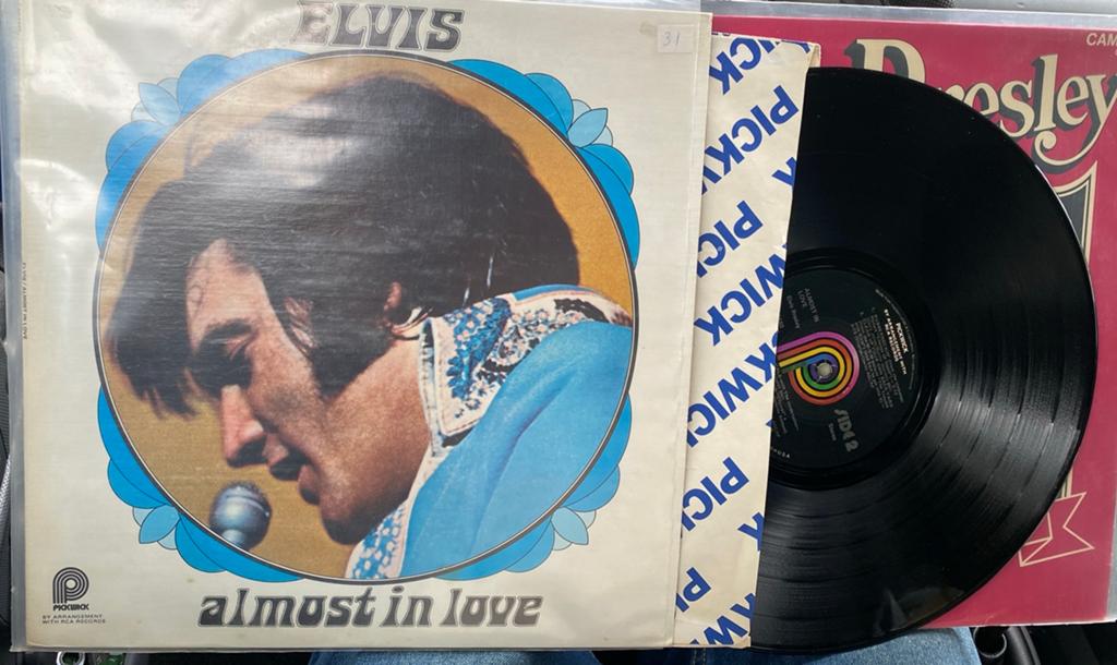Elvis Presley lp almost in love, Ophalen of Verzenden, Zo goed als nieuw, 12 inch