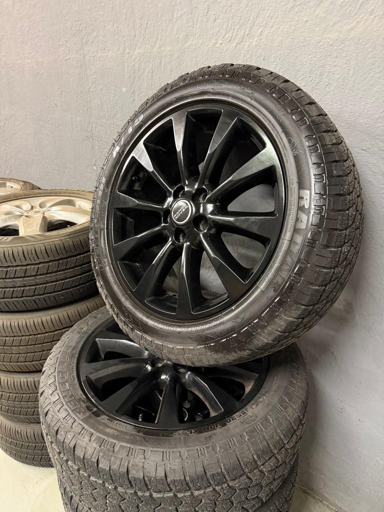 20 inch Velgen Banden Wielen All Season Range Rover L322, Auto-onderdelen, Banden en Velgen, Gebruikt, Velg(en), -, -