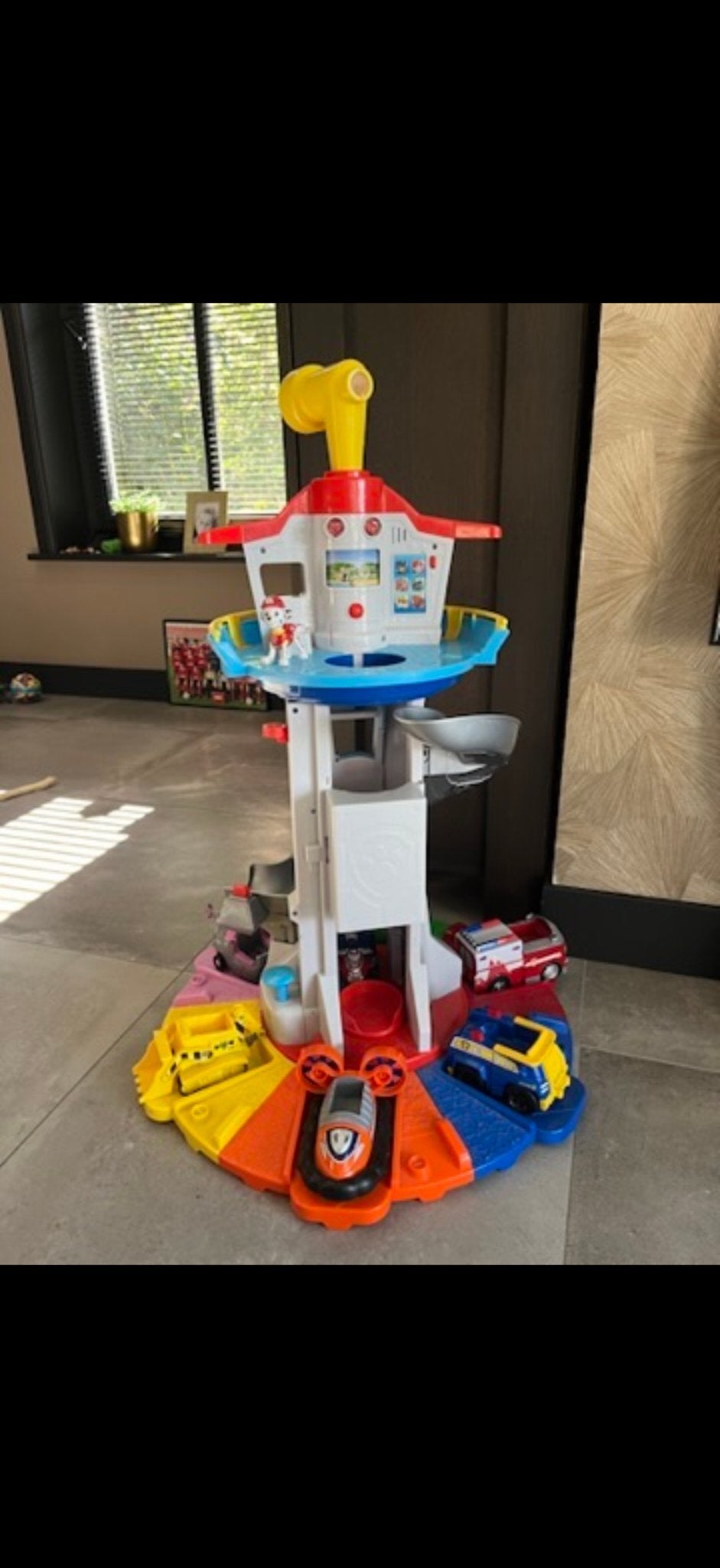 Paw Patrol Uitkijktoren met 8 Voertuigen, Kinderen en Baby's, Speelgoed | Speelgoedvoertuigen, Ophalen, Gebruikt